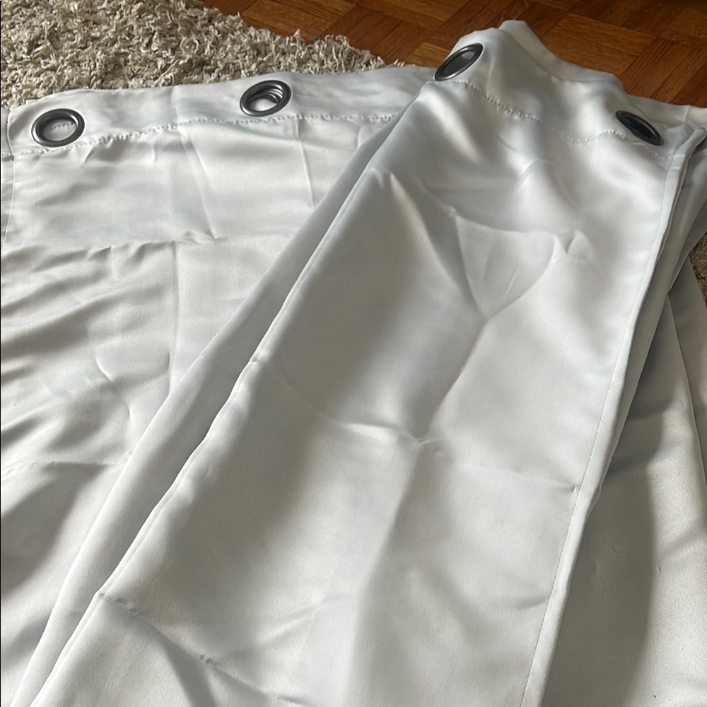 Silver Grommet Curtains